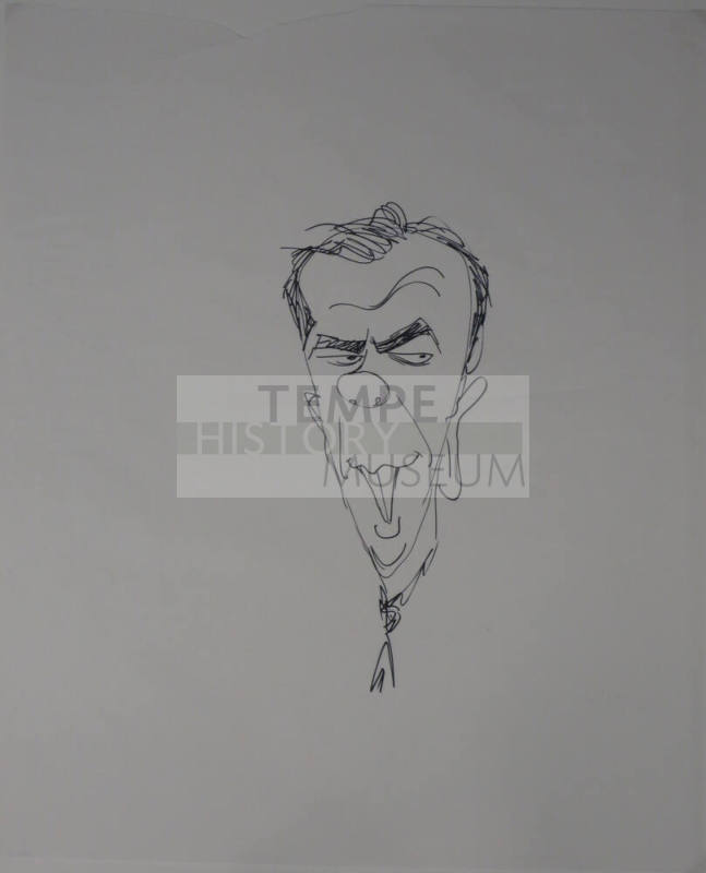 Cartoon - Sketch of Political Figure