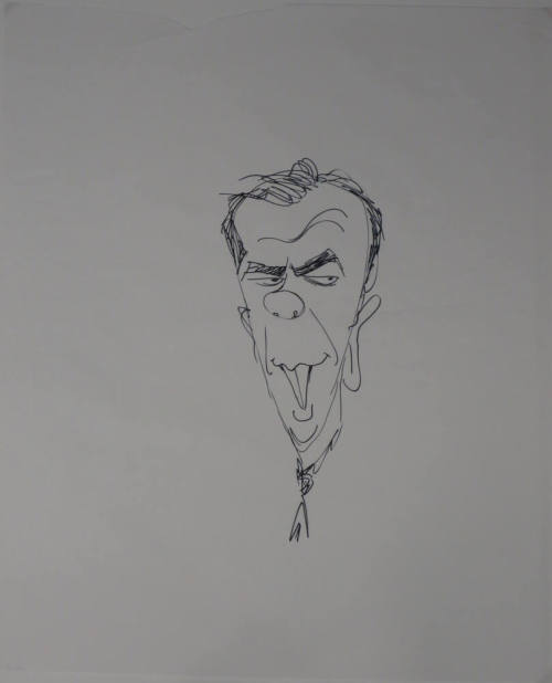 Cartoon - Sketch of Political Figure