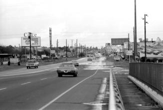 Scottsdale Road just north of the bridge