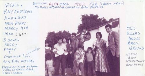 Rodriguez Family at Elias Rodriguez House
