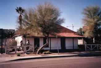 Picture of the restored Elias-Rodriguez House taken from the Street