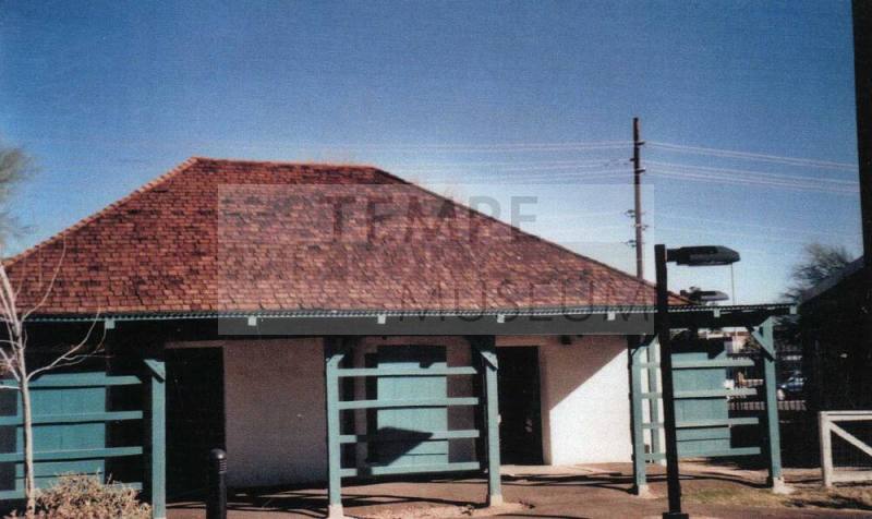 The back of the Elias-Rodriguez House after Restoration