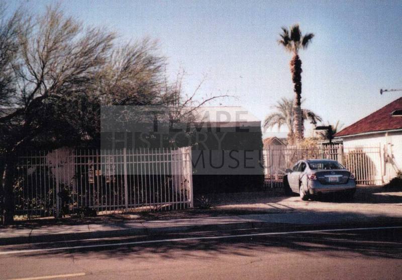 Elias-Rodriguez House and the second house from the Street after the Restoration.