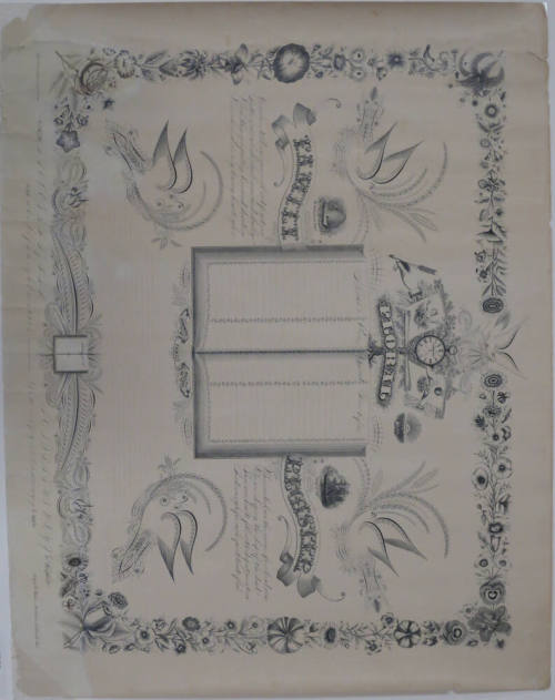 Certificate - Floral Family Register