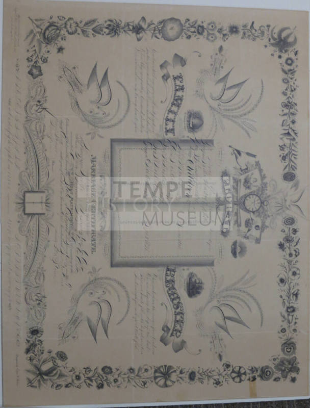 Certificate - Floral Family Certificate