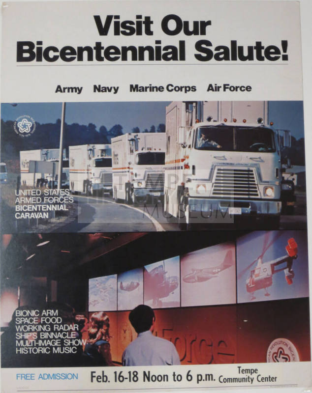 Poster - Visit Our Bicentennial Salute