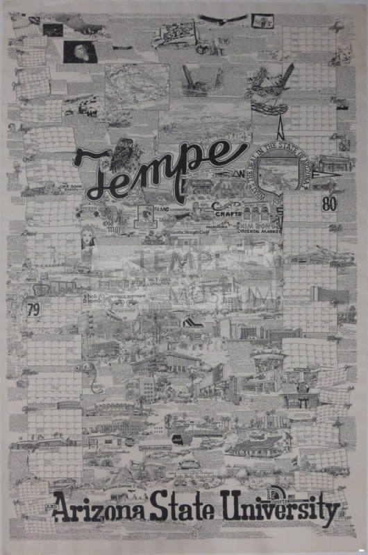 Poster - Tempe/Arizona State University Sketches and Text