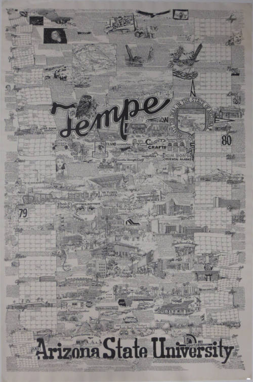 Poster - Tempe/Arizona State University Sketches and Text