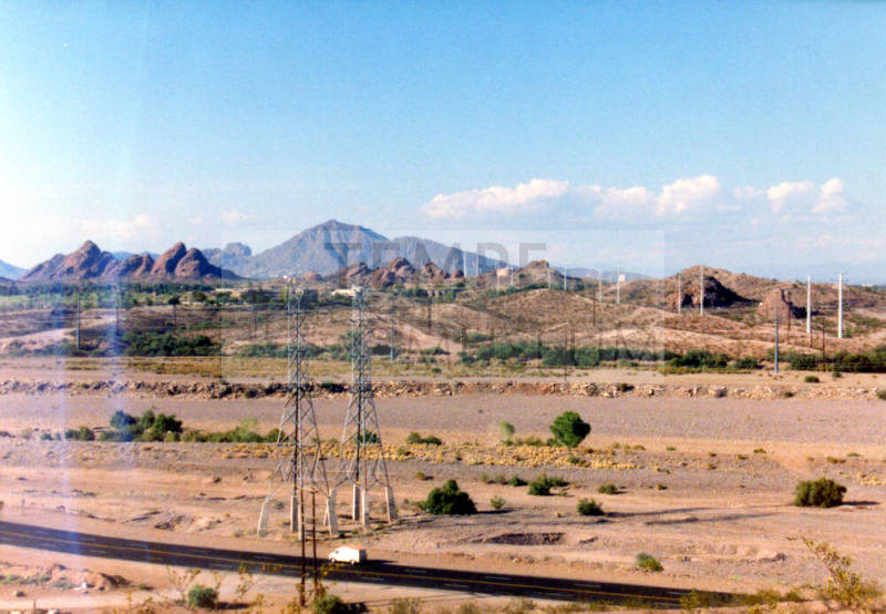 The dry Salt River