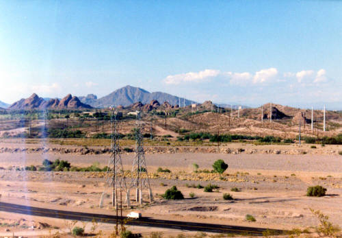 The dry Salt River