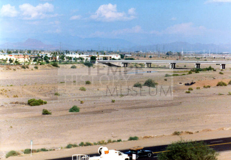 Salt River and Rural Road bridge