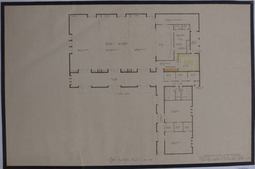Floor Plan for Tempe Cultural Center