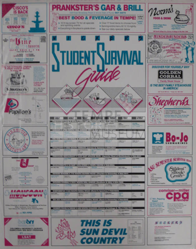 Poster- Student Survival Guide
