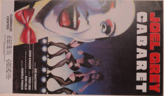 Poster-Joel Grey Cabaret- Gammage Center