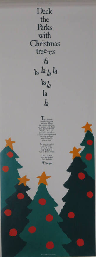 Poster-"Deck the Parks with Christmas.."