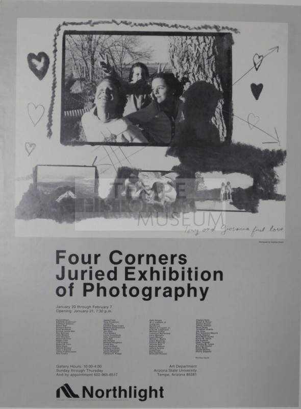 Poster-Four Corners Juried Exhibit- Arizona State University