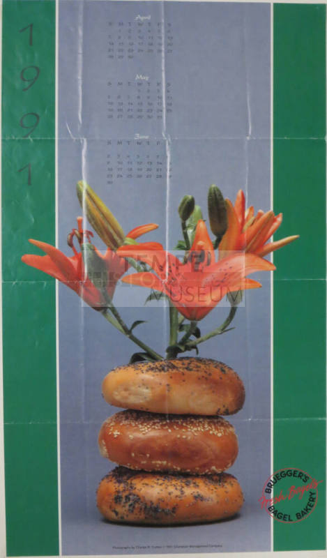Poster-Bruegger's Bagel Bakery Calendar