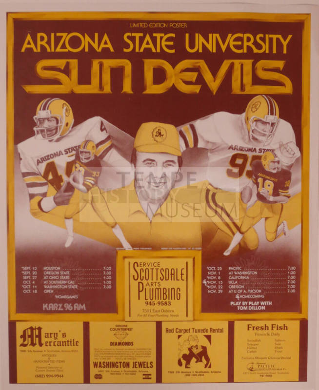 Poster- Arizona State University Sun Devils
