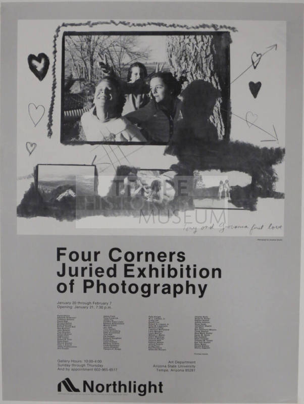 Poster-Four Corners Juried Exhibit- Arizona State University