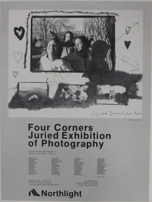 Poster-Four Corners Juried Exhibit- Arizona State University
