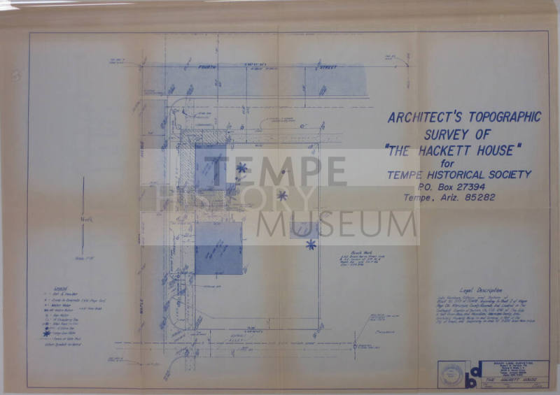 Topographical Survey-Hackett House