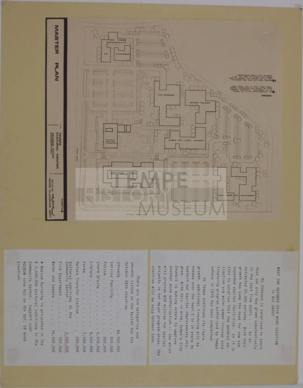 Conceptual Plan - Tempe Cultural Center