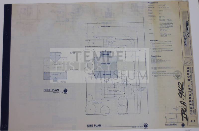Site and Structure Plans-Centennial House