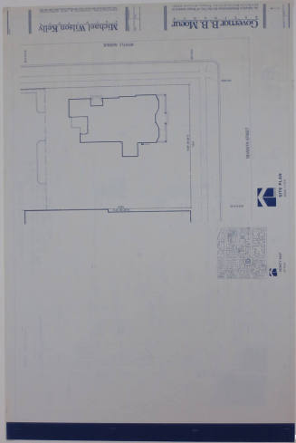 Site Plan - Governor B.B. Moeur House