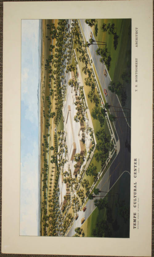 Painted Rendering-Tempe Cultural Center