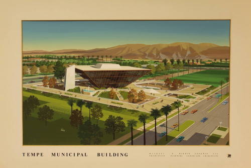 Painted Rendering-Tempe Municipal Bldg