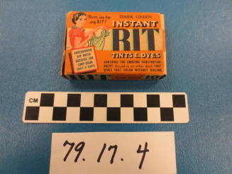 RIT Tint & Dye Cardboard Box