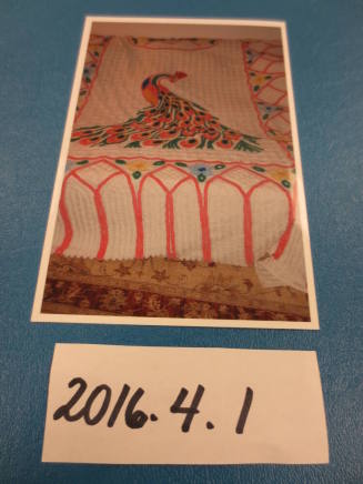 Bedspread, Peacock Chenille