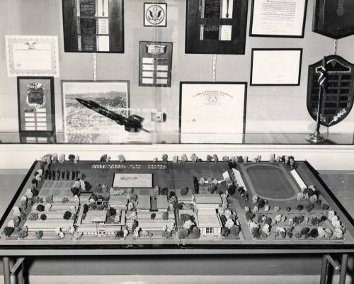 Photo of McClintock High School Campus Model