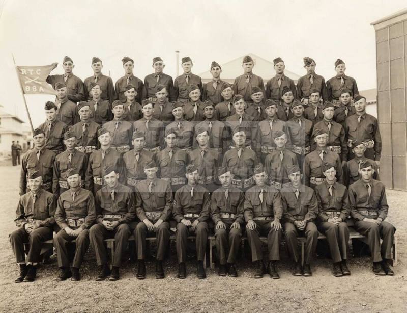 Military Training Group Photograph