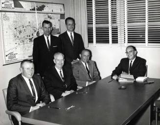 Laurence W. Carr at a Meeting