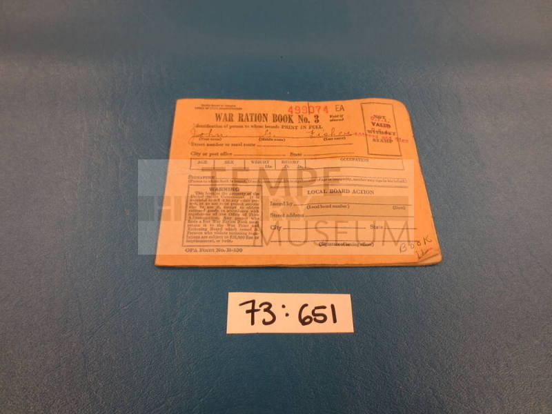 ration book