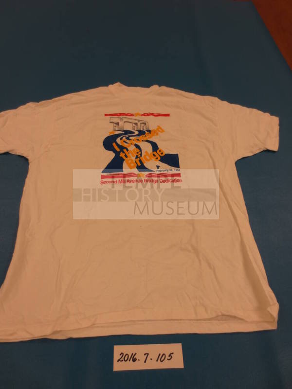 T-Shirt, second Mill Avenue Bridge dedication