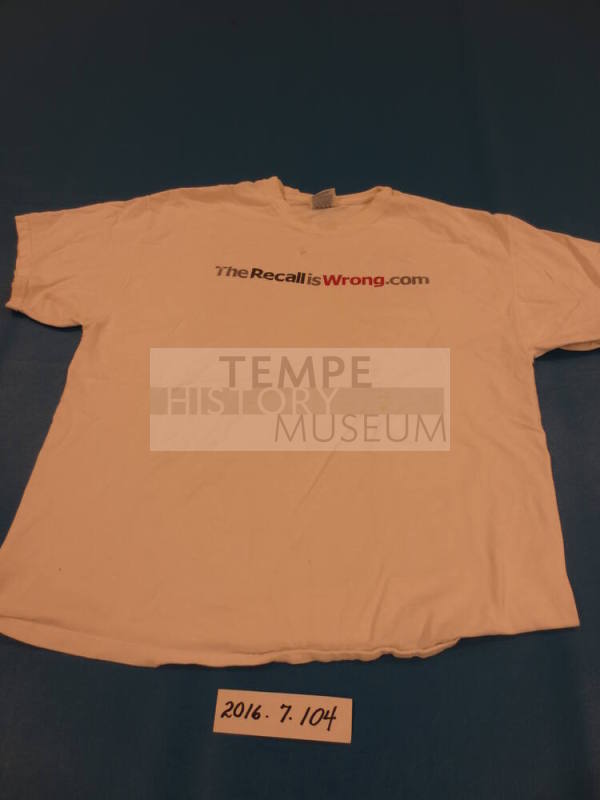 T-Shirt, Recall is wrong.com