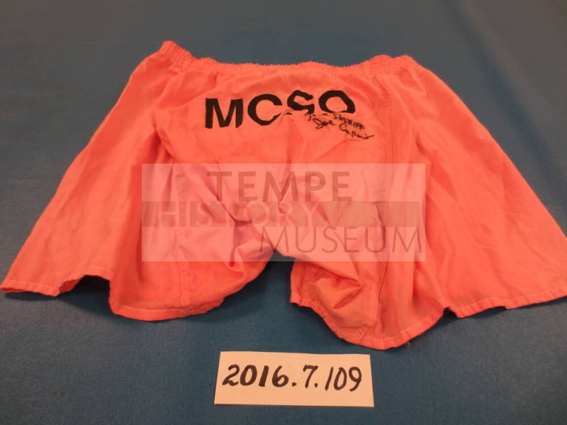 Maricopa County Sheriff's Organization Pink Boxers