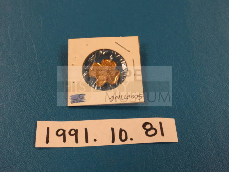 Girl Scouts membership pin