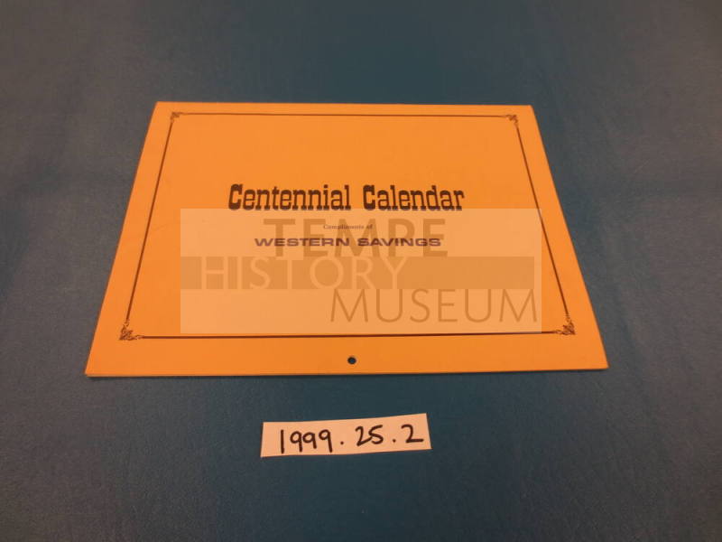 Centennial calendar
