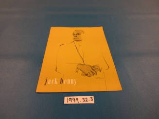 Jack Benny booklet