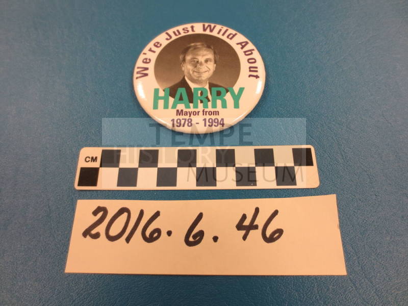 We're just Wild About Harry Button