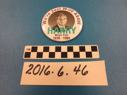 We're just Wild About Harry Button