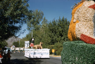 Westminster Float inArizona State University Homecoming Parade 1955