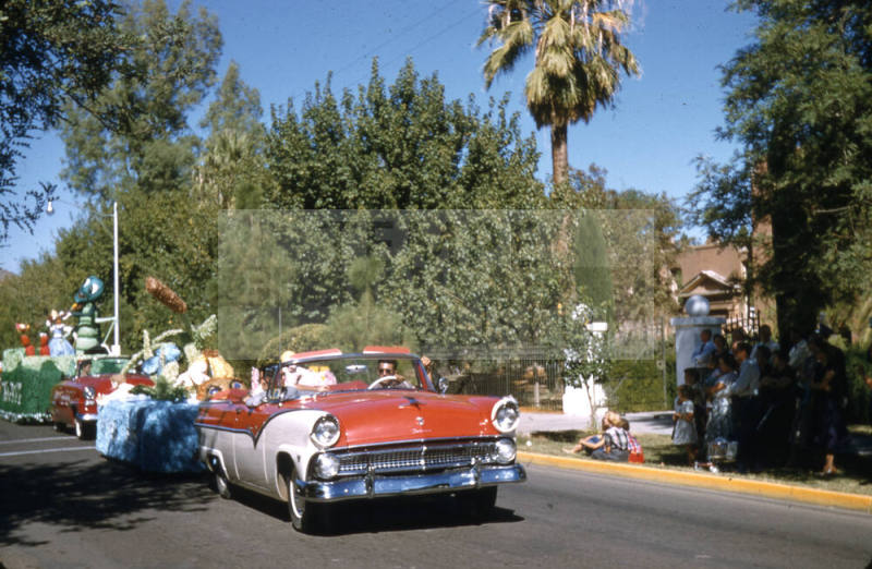 Arizona State University Homecoming Parade 1955