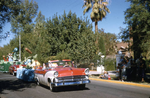 Arizona State University Homecoming Parade 1955