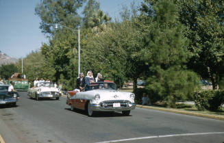 Car in Arizona State University Homecoming Parade 1956
