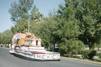 Mexican Themes Float Arizona State University Homecoming Parade 1956