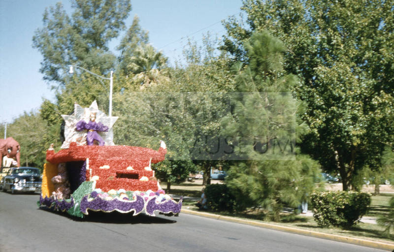 Float Arizona State University Homecoming Parade 1956